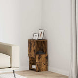vidaXL Hoekkast 25,5x25x102cm Bewerkt hout
