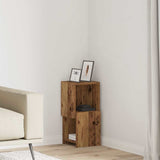 vidaXL Hoekkast 25,5x25x102cm Bewerkt hout