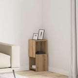 vidaXL Hoekkast 25,5x25x102cm Bewerkt hout