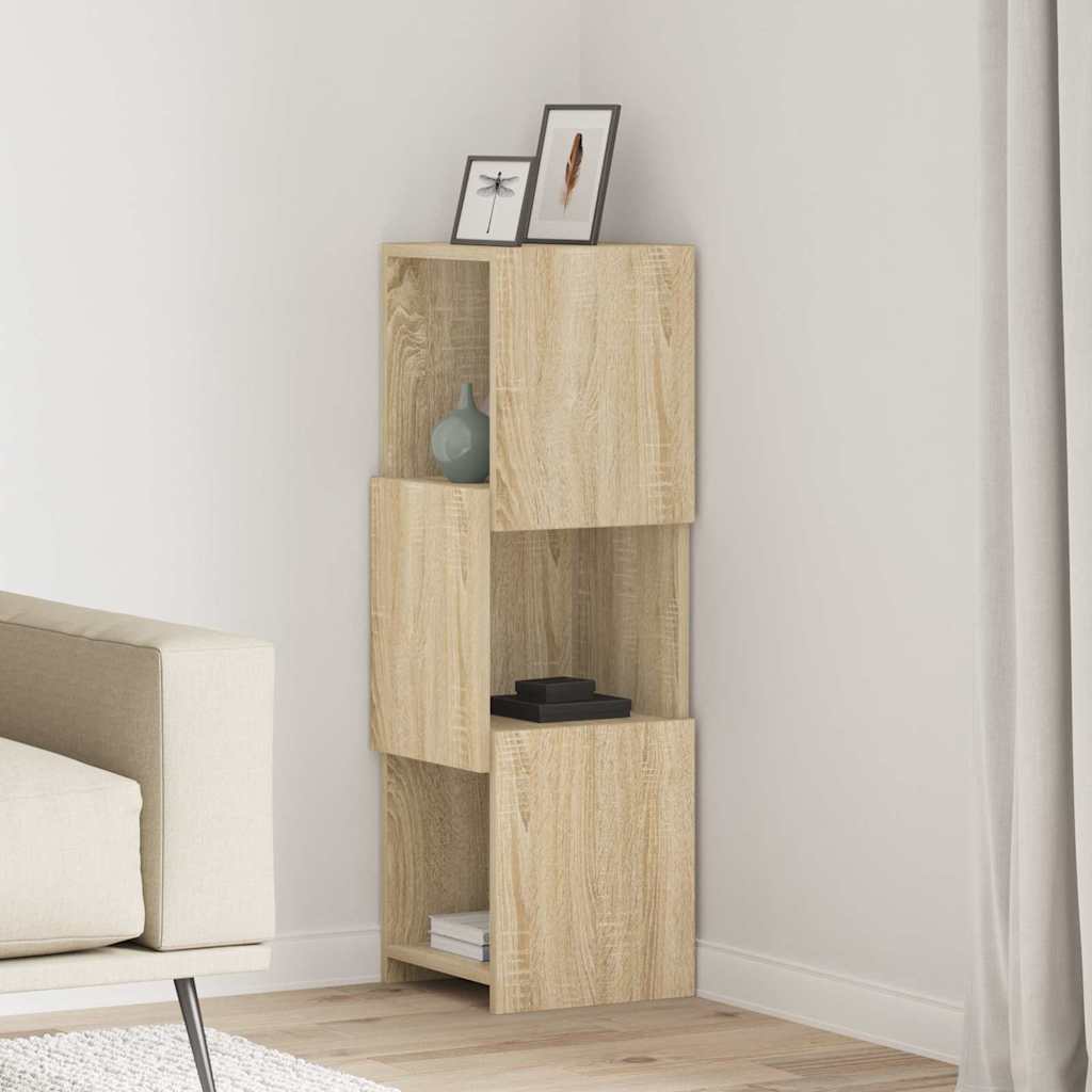 vidaXL Hoekkast 25,5x25x102cm Bewerkt hout