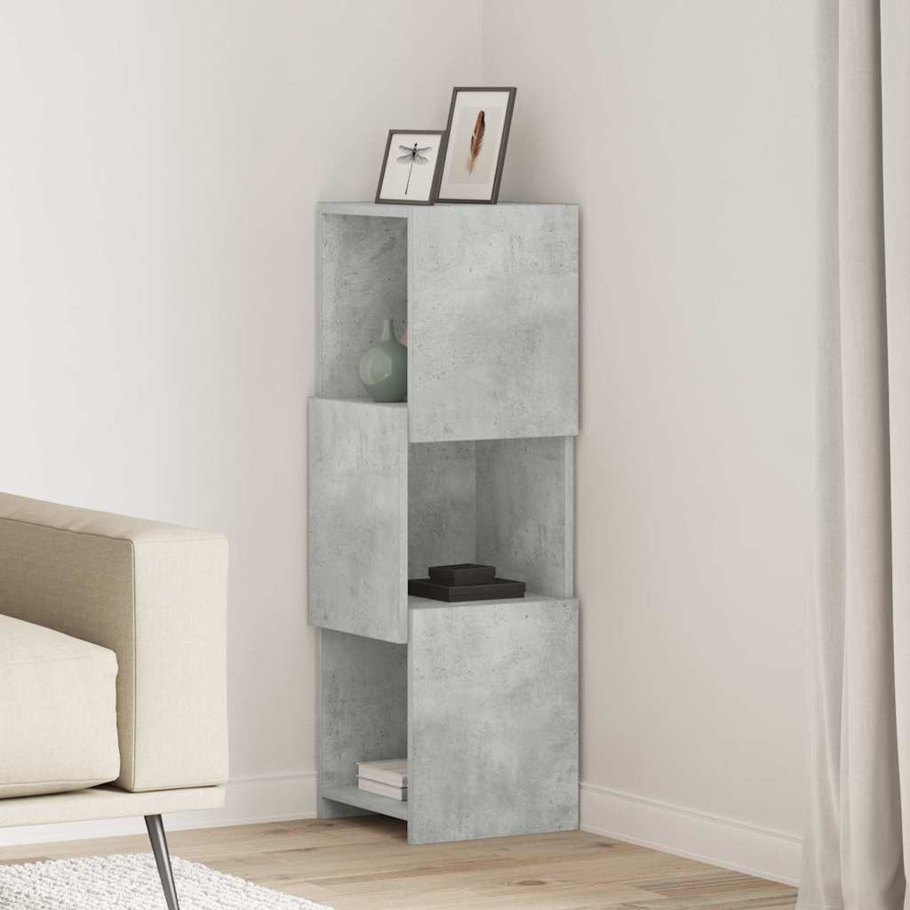vidaXL Hoekkast 25,5x25x102cm Bewerkt hout