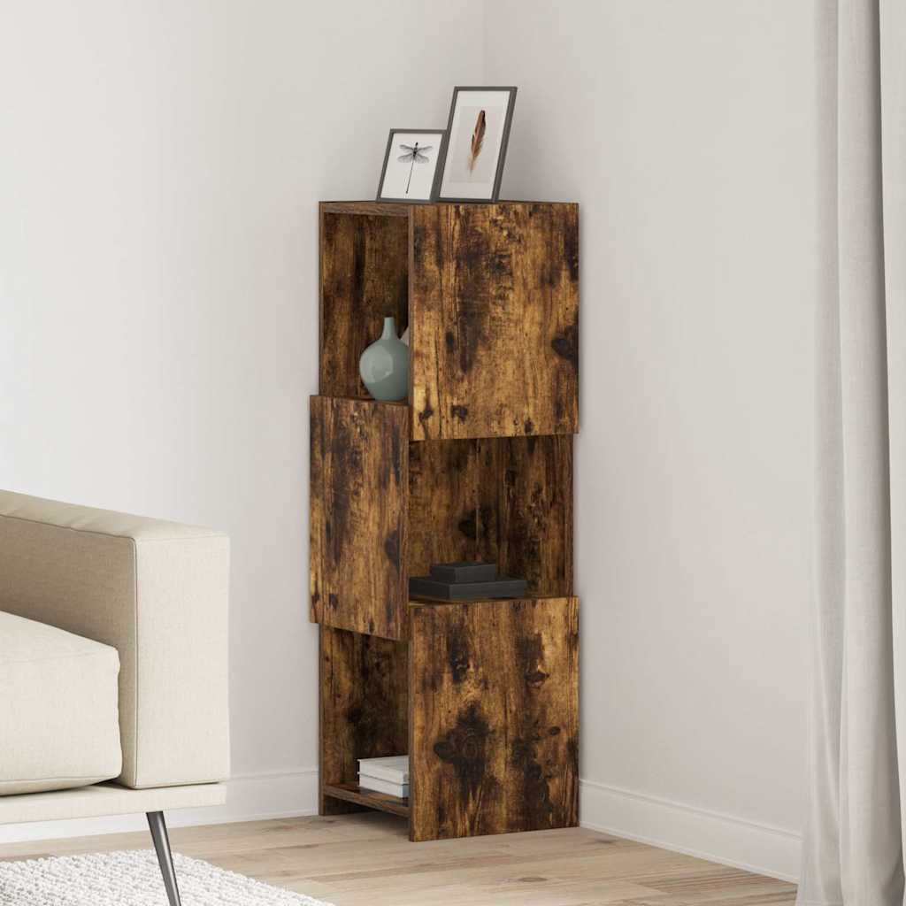 vidaXL Hoekkast 25,5x25x102cm Bewerkt hout