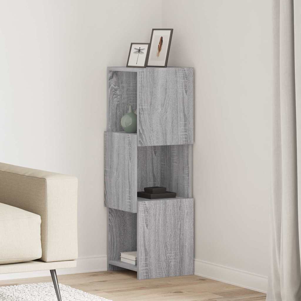 vidaXL Hoekkast 25,5x25x102cm Bewerkt hout