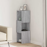 vidaXL Hoekkast 25,5x25x102cm Bewerkt hout