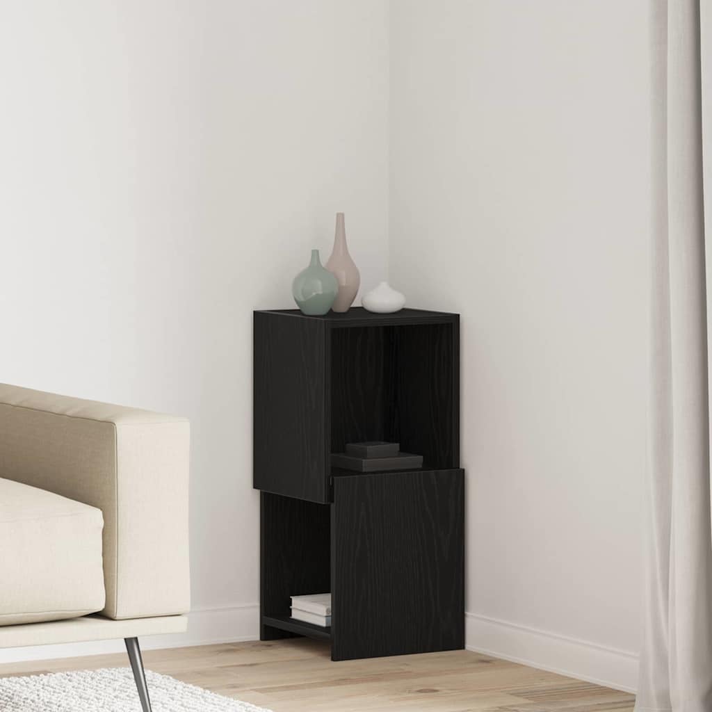 vidaXL Hoekkast 25,5x25x102cm Bewerkt hout