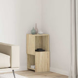 vidaXL Hoekkast 25,5x25x102cm Bewerkt hout