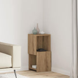vidaXL Hoekkast 25,5x25x102cm Bewerkt hout