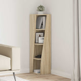 vidaXL Hoekkast 25,5x25x102cm Bewerkt hout