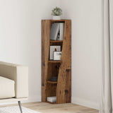 vidaXL Hoekkast 25,5x25x102cm Bewerkt hout