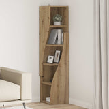 vidaXL Hoekkast 25,5x25x102cm Bewerkt hout