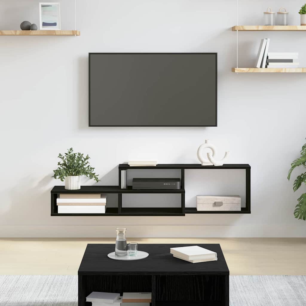 vidaXL Wall TV Stand 150 x 25 x 28.5 cm Engineered Wood