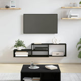 vidaXL Wall TV Stand 150 x 25 x 28.5 cm Engineered Wood
