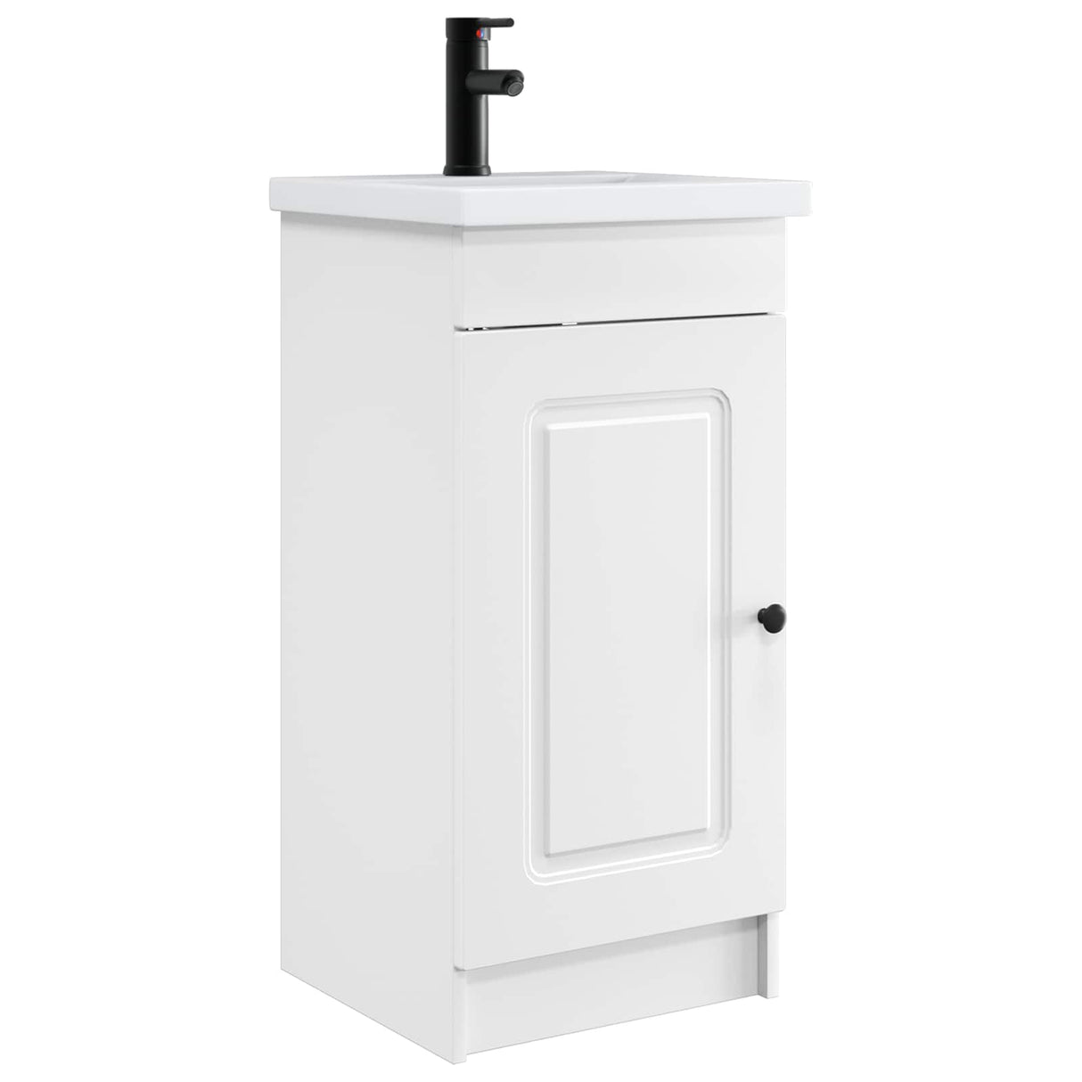 vidaXL Badkamermeubel Set Wit 56 x 37,5 x 81 cm Bewerkt hout