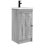 vidaXL Badkamermeubel Set Wit 56 x 37,5 x 81 cm Bewerkt hout