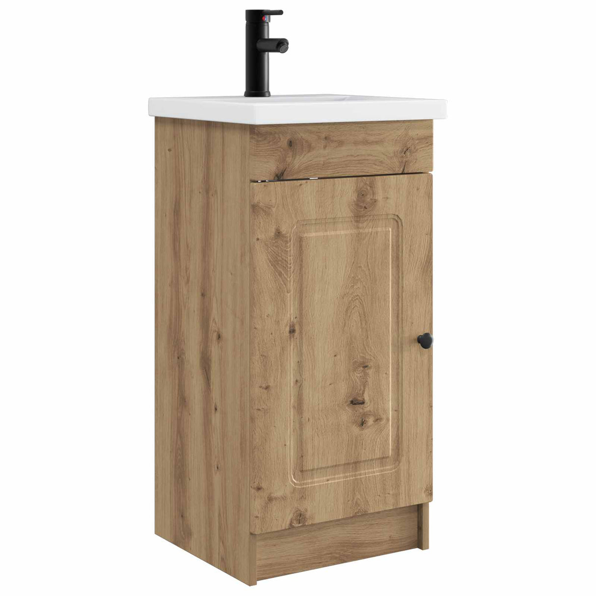 vidaXL Badkamermeubel Set Wit 56 x 37,5 x 81 cm Bewerkt hout