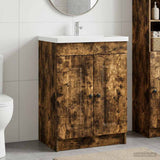 vidaXL Badkamer onder Wastafel Kast Wit 56 x 37,5 x 81 cm Bewerkt hout