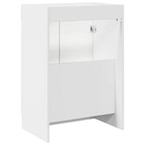 vidaXL Badkamer onder Wastafel Kast Wit 56 x 37,5 x 81 cm Bewerkt hout