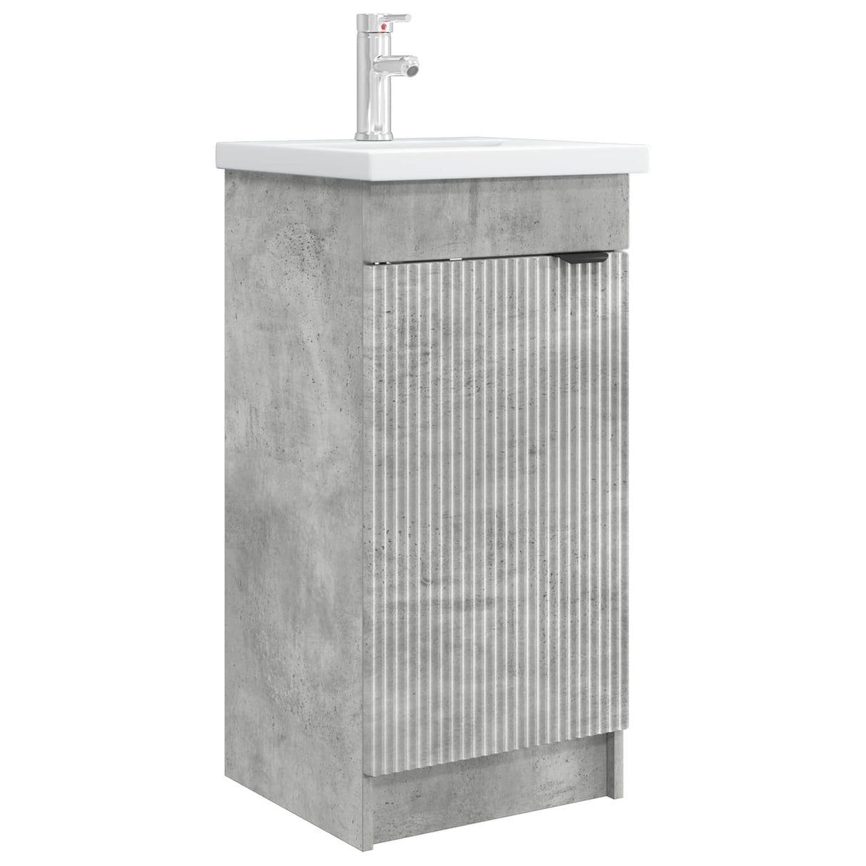 vidaXL Badkamermeubel Set Wit 56 x 37,5 x 81 cm Bewerkt hout