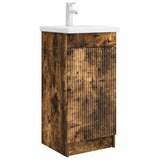 vidaXL Badkamermeubel Set Wit 56 x 37,5 x 81 cm Bewerkt hout