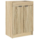 vidaXL Badkamer onder Wastafel Kast Wit 56 x 37,5 x 81 cm Bewerkt hout
