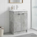 vidaXL Badkamer onder Wastafel Kast Wit 56 x 37,5 x 81 cm Bewerkt hout