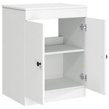 vidaXL Badkamerkast Wit 54 x 41 x 70 cm Bewerkt hout