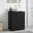 vidaXL Badkamerkast Wit 54 x 41 x 70 cm Bewerkt hout