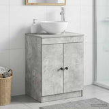 vidaXL Badkamerkast Wit 54 x 41 x 70 cm Bewerkt hout