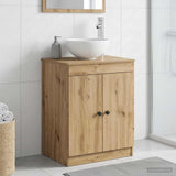 vidaXL Badkamerkast Wit 54 x 41 x 70 cm Bewerkt hout