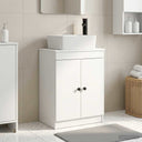 vidaXL Bathroom Vanity with Sink White 54 x 35 x 83 cm Engineered wood