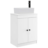 vidaXL Bathroom Vanity with Sink White 54 x 35 x 83 cm Engineered wood