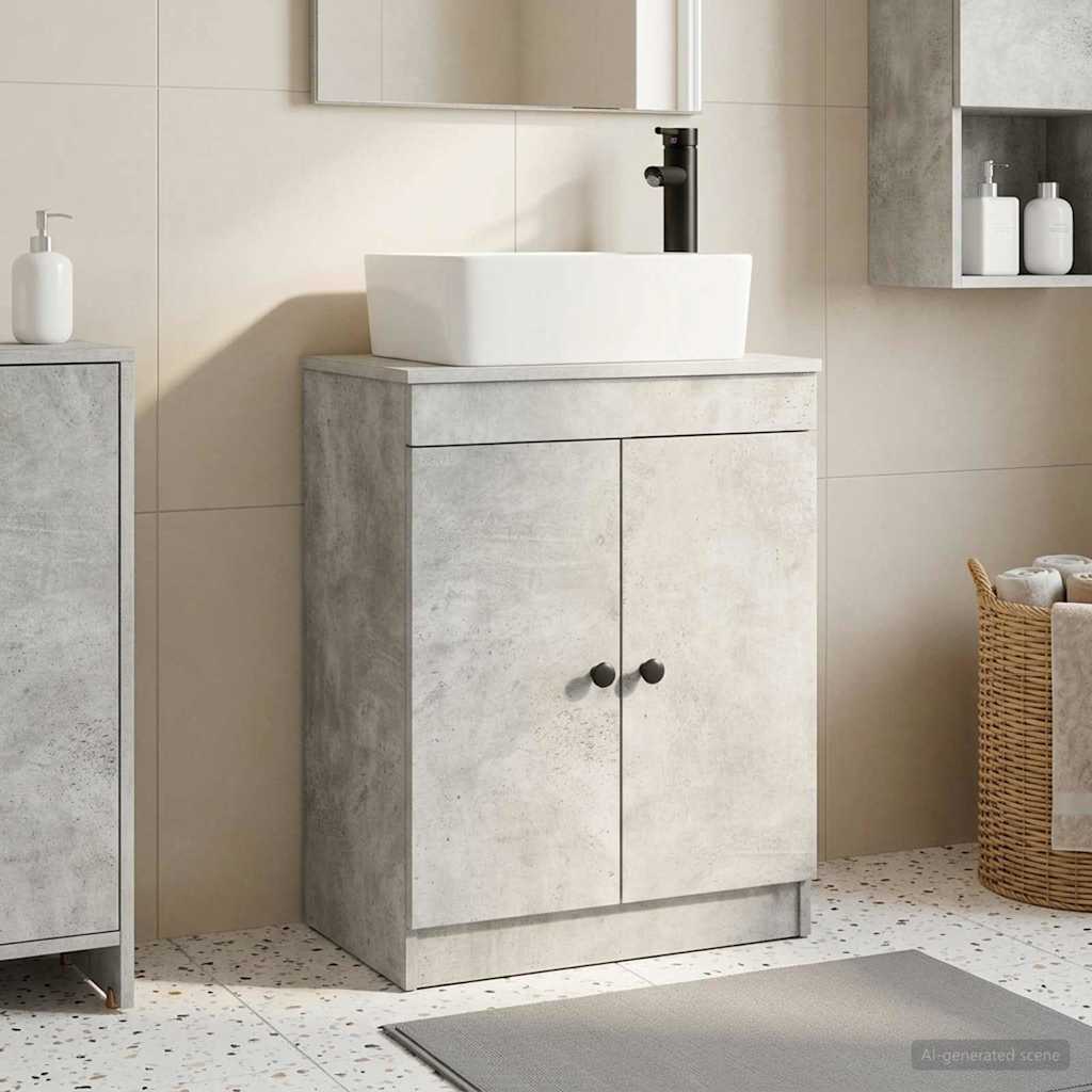 vidaXL Bathroom Vanity with Sink White 54 x 35 x 83 cm Engineered wood