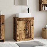 vidaXL Bathroom Vanity with Sink White 54 x 35 x 83 cm Engineered wood