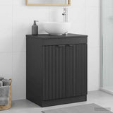 vidaXL Badkamerkast Wit 54 x 41 x 70 cm Bewerkt hout