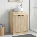 vidaXL Badkamerkast Wit 54 x 41 x 70 cm Bewerkt hout