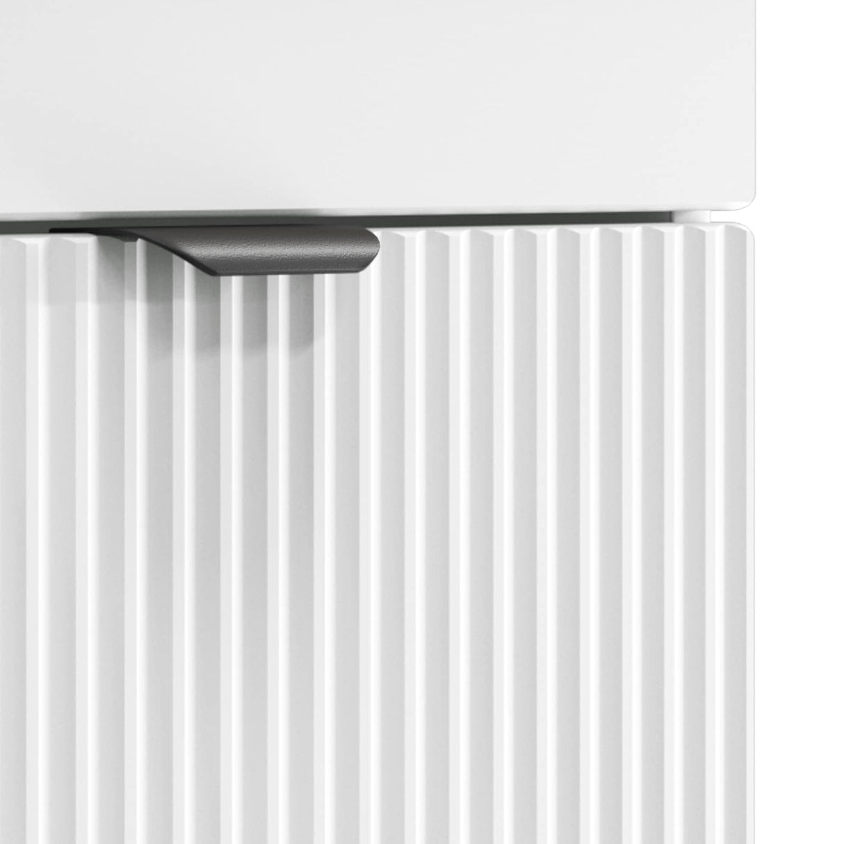 vidaXL Badkamer Vanity met Wastafel Wit 54 x 35 x 83 cm Bewerkt hout