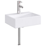 vidaXL Badwasbak Chroom 39 x 30,5 x 12,5 cm Metaal