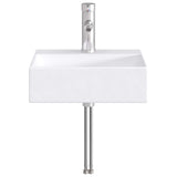 vidaXL Badwasbak Chroom 39 x 30,5 x 12,5 cm Metaal