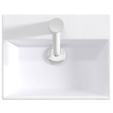 vidaXL Badwasbak Chroom 39 x 30,5 x 12,5 cm Metaal