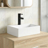 vidaXL Badwasbak Chroom 39 x 30,5 x 12,5 cm Metaal