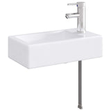 vidaXL Badwasbak Chroom 45,5 x 25,5 x 13 cm Metaal