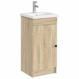 vidaXL Badwasbak Chroom 42 x 40 x 16,5 cm Metaal