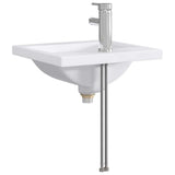 vidaXL Badwasbak Chroom 42 x 40 x 16,5 cm Metaal