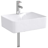 vidaXL Bathroom Sink Chrome 48.5 x 37.5 x 13 cm Metal