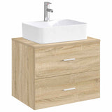 vidaXL Bathroom Sink Chrome 48.5 x 37.5 x 13 cm Metal