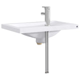 vidaXL Bathroom Sink Chrome 61 x 40 x 16.5 cm Metal