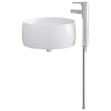 vidaXL Bathroom Sink Chrome 38.5 x 38.5 x 16 cm Metal