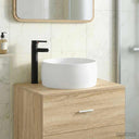 vidaXL Bathroom Sink Chrome 38.5 x 38.5 x 16 cm Metal