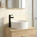 vidaXL Badwasbak Chroom 40,5 x 40,5 x 15,5 cm Metaal