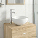 vidaXL Bathroom Sink Chrome 32 x 32 x 13 cm Metal